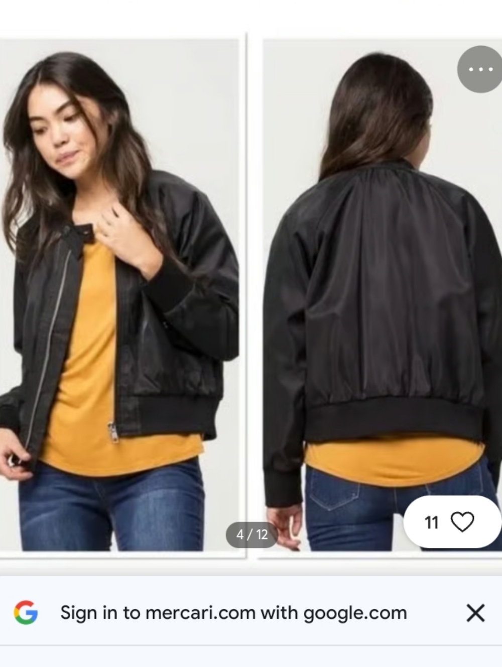 Free People Black Women's Bomber Jacket - Worn Once. Offers Welcome!